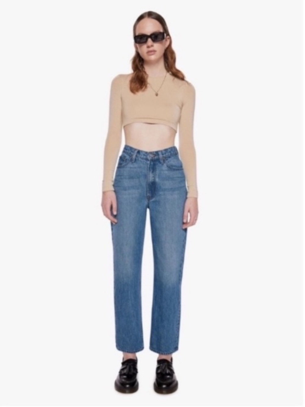 Mother Denim Snacks double stack ankle in delicious memories size 24 altered